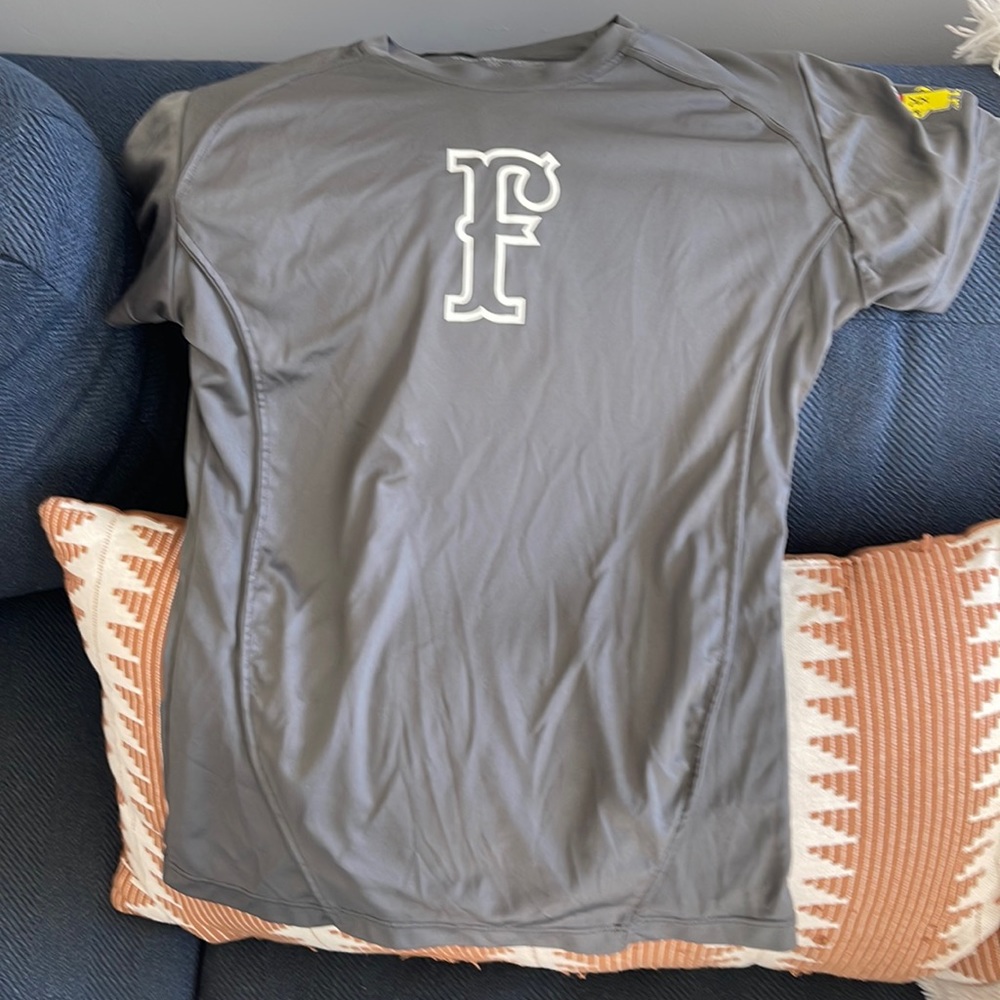 2 dri-fit softball shirts